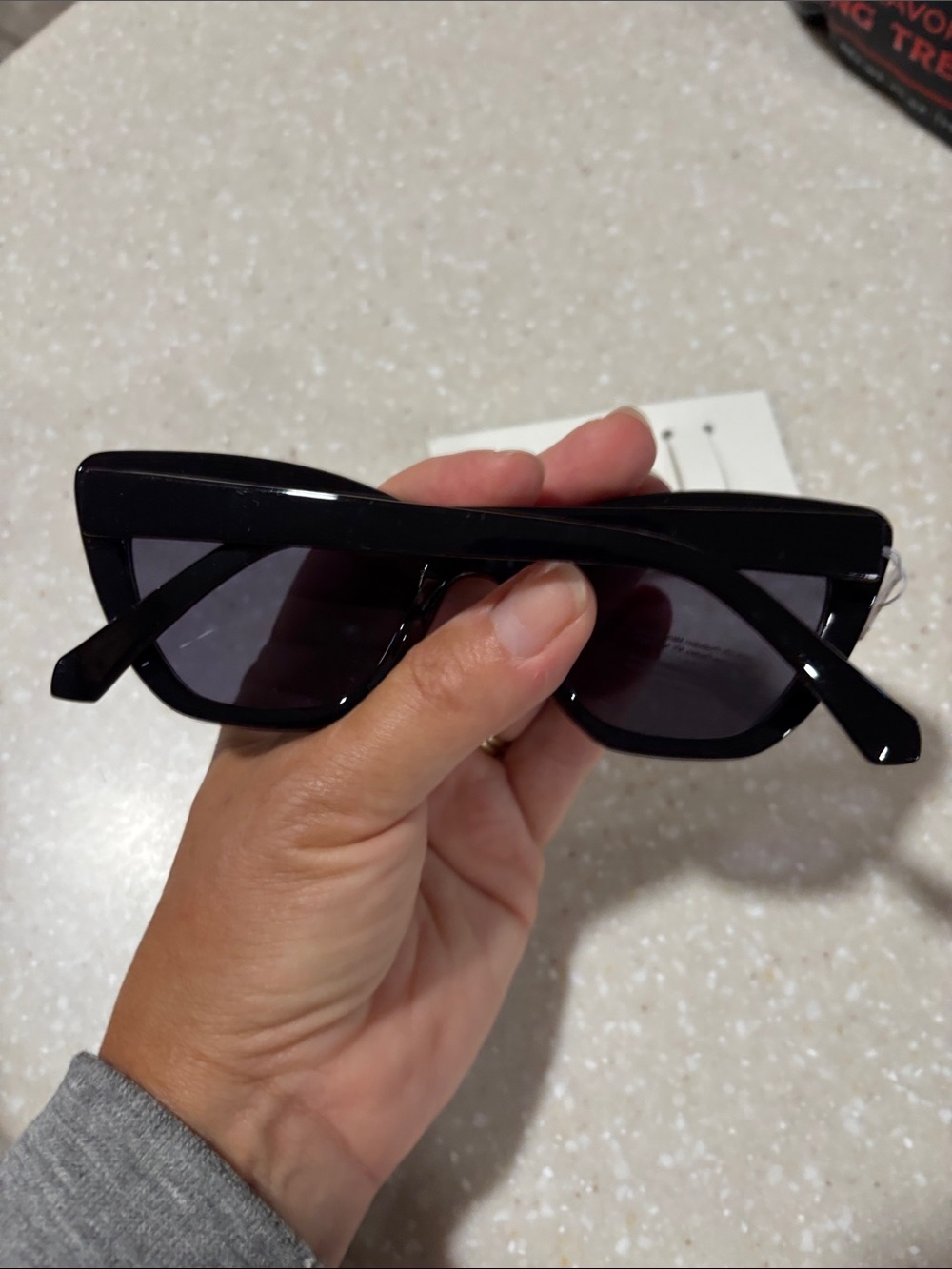 J. Crew Black Cat-Eye Sunglasses - Picture 3 of 6